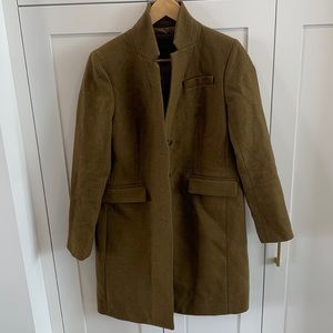 COPY - J Crew regent long wool top coat size 8
